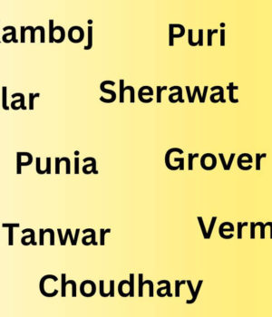 Haryanvi Surnames List