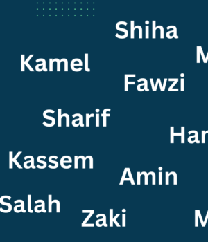Egyptian Surnames