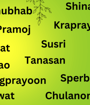Thailand Last names