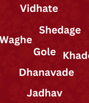 Kunbi Maratha Surname