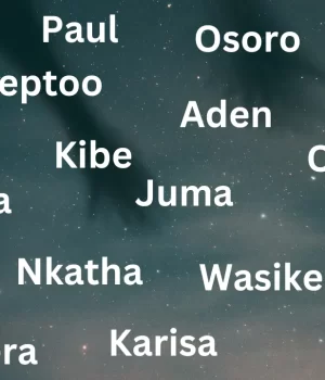 Kenyan Last Names Meaning