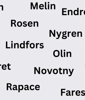 Sweden Surname List