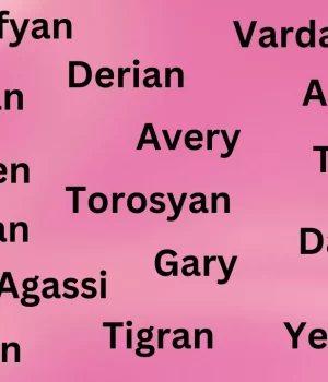 Armenian Surnames List