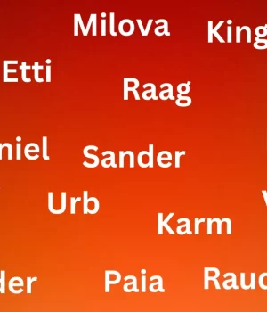 Estonian Surnames List