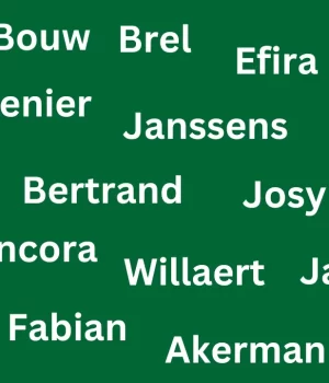 Surnames List Belgian