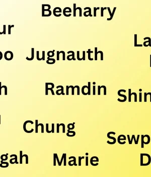 Mauritius Surnames List