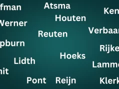 List of Dutch Surname List of Dutch Surname