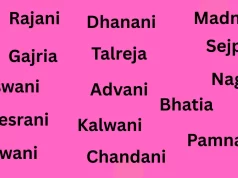 Lohana Surname List with Meaning Lohana Surname List with Meaning